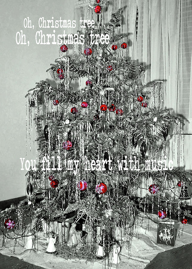 O TANNENBAUM quote Photograph by JAMART Photography
