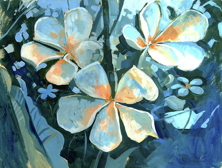 Oahu Botanicals, North Shore Painting by Catherine Twomey