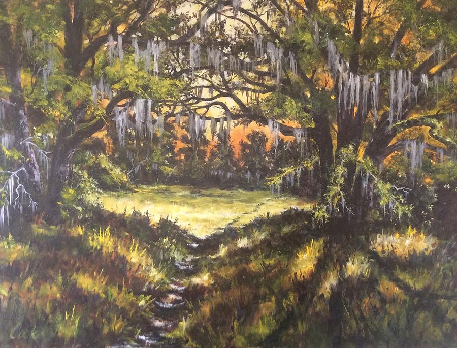 Oak trail Painting by Michael Cook