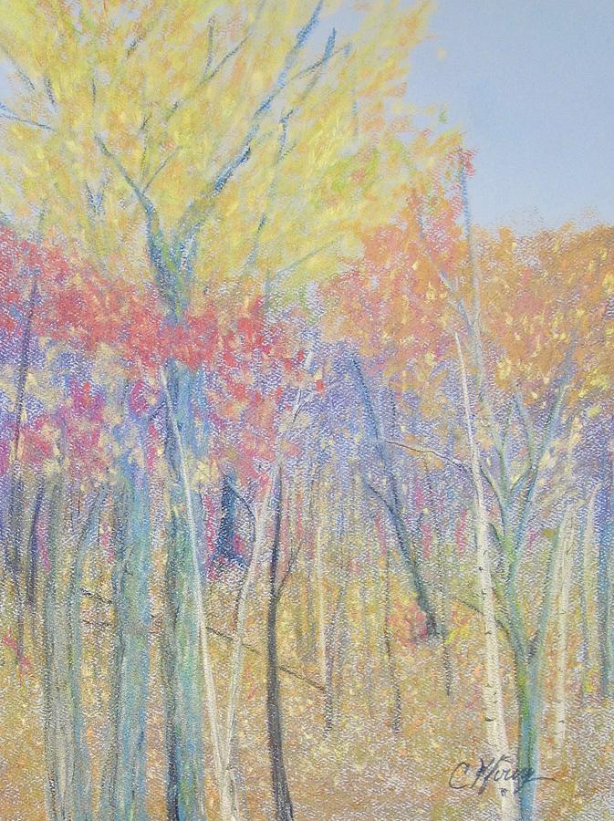 Oak Tree Painting by Christine Kfoury