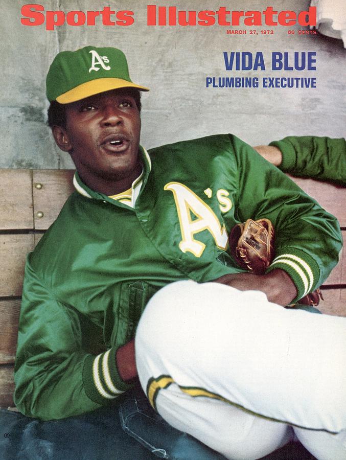 Oakland Athletics Vida Blue Sports Illustrated Cover Photograph by Sports Illustrated