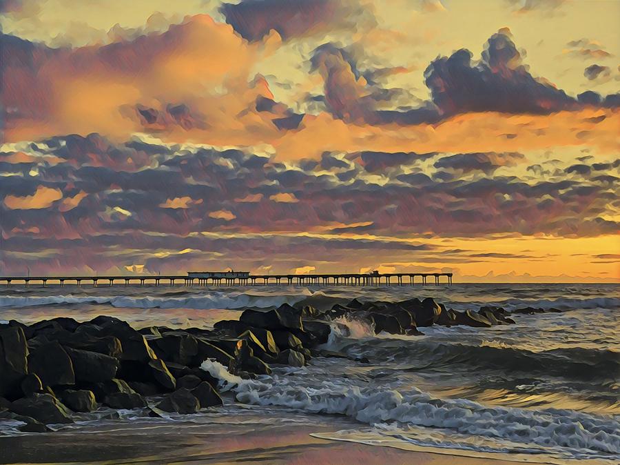 OB Sunset No. 3 by Keith McGill OB Sunset No. 3 by Keith McGill