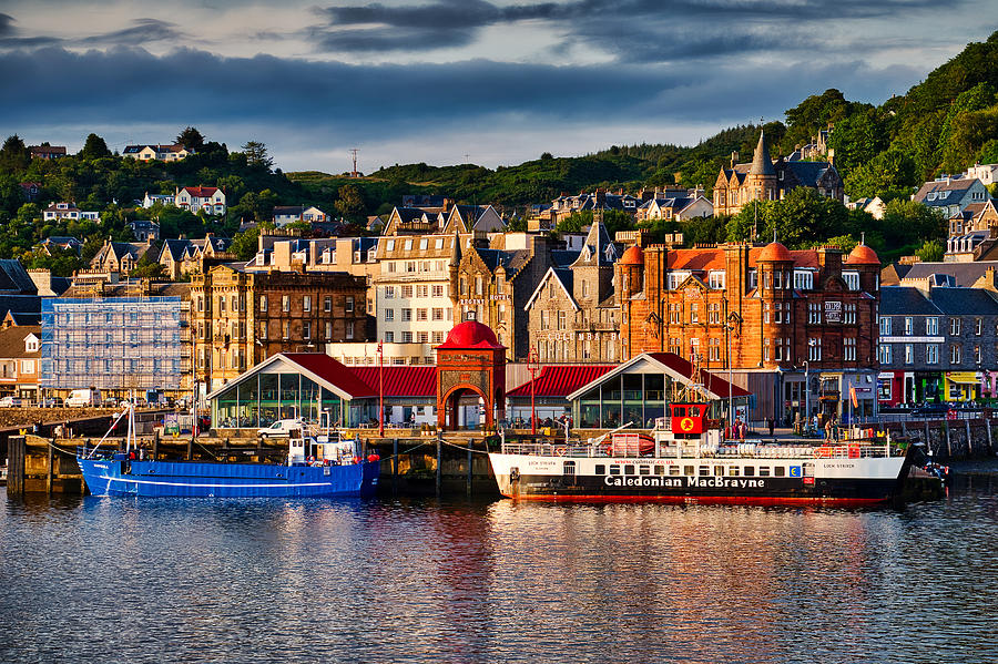 Oban From The Ferry - Scotland Photograph by Stuart Litoff
