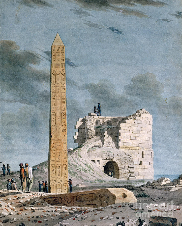 Obelisk Of Cleopatra Painting by Dominique Vivant Denon - Fine Art America