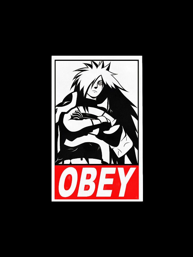 Obey Digital Art By Laksana Cager