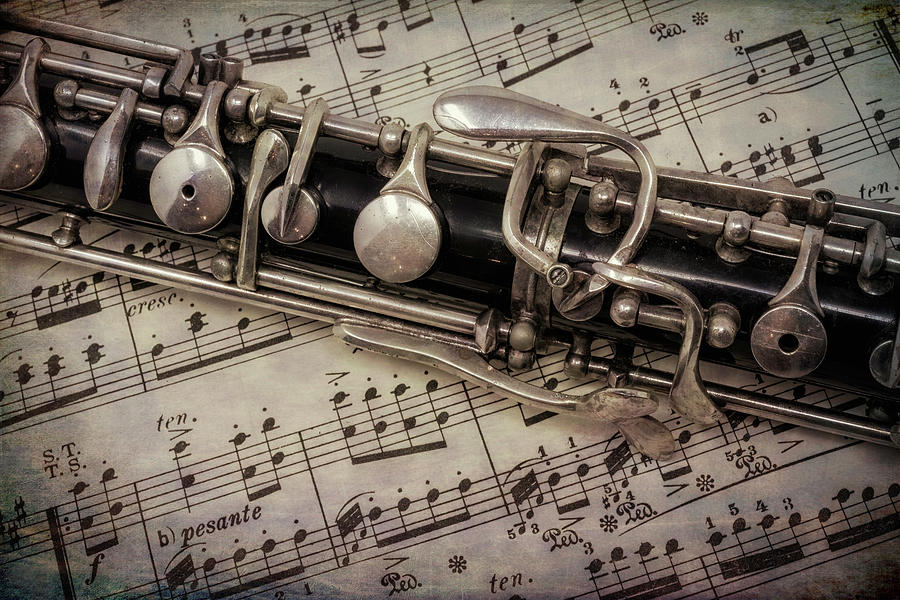 Music Photograph - Oboe by Sandi Kroll