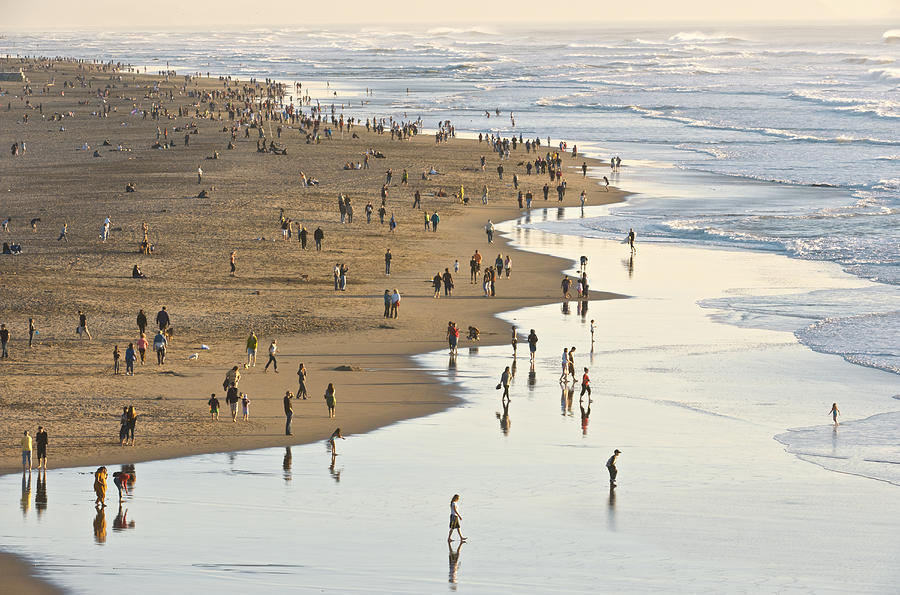 Ocean Beach, San Francisco Photograph by Enrique R. Aguirre Aves