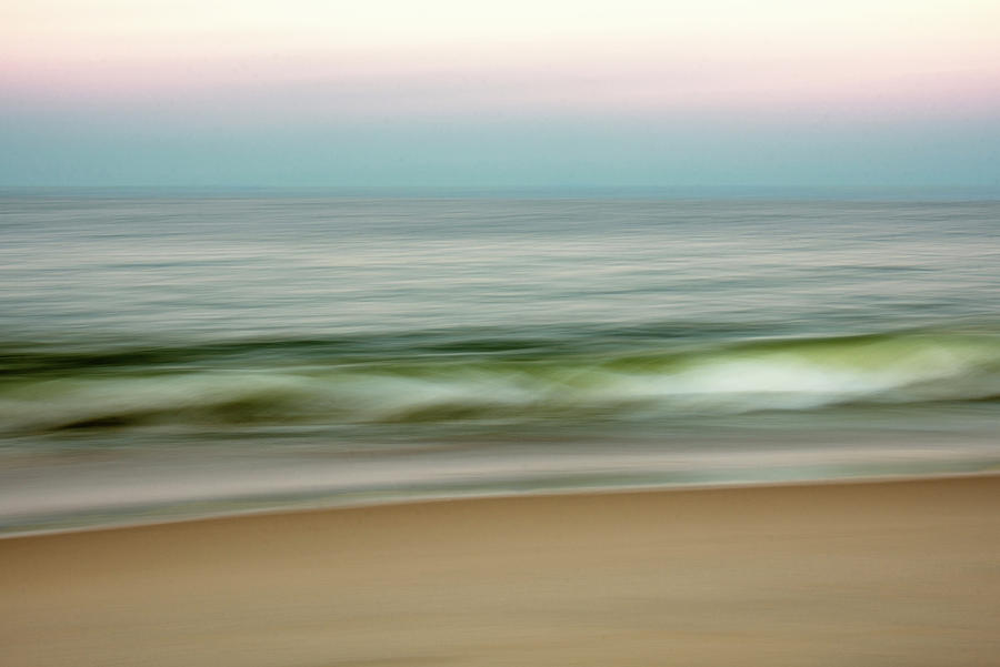 Ocean Blur Photograph by Karen Smale