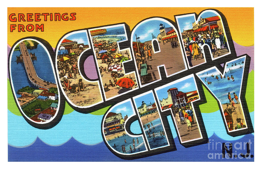 Ocean City Greetings Photograph by Mark Miller
