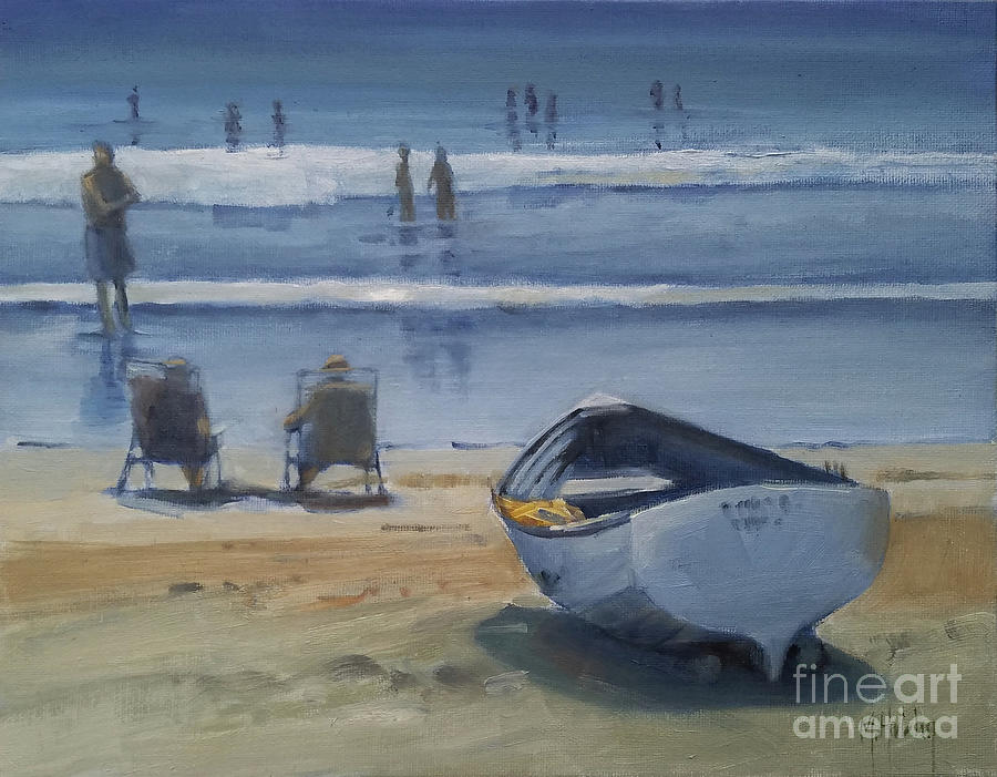 Ocean City Rowboat by Mary Hubley Ocean City Rowboat by Mary Hubley