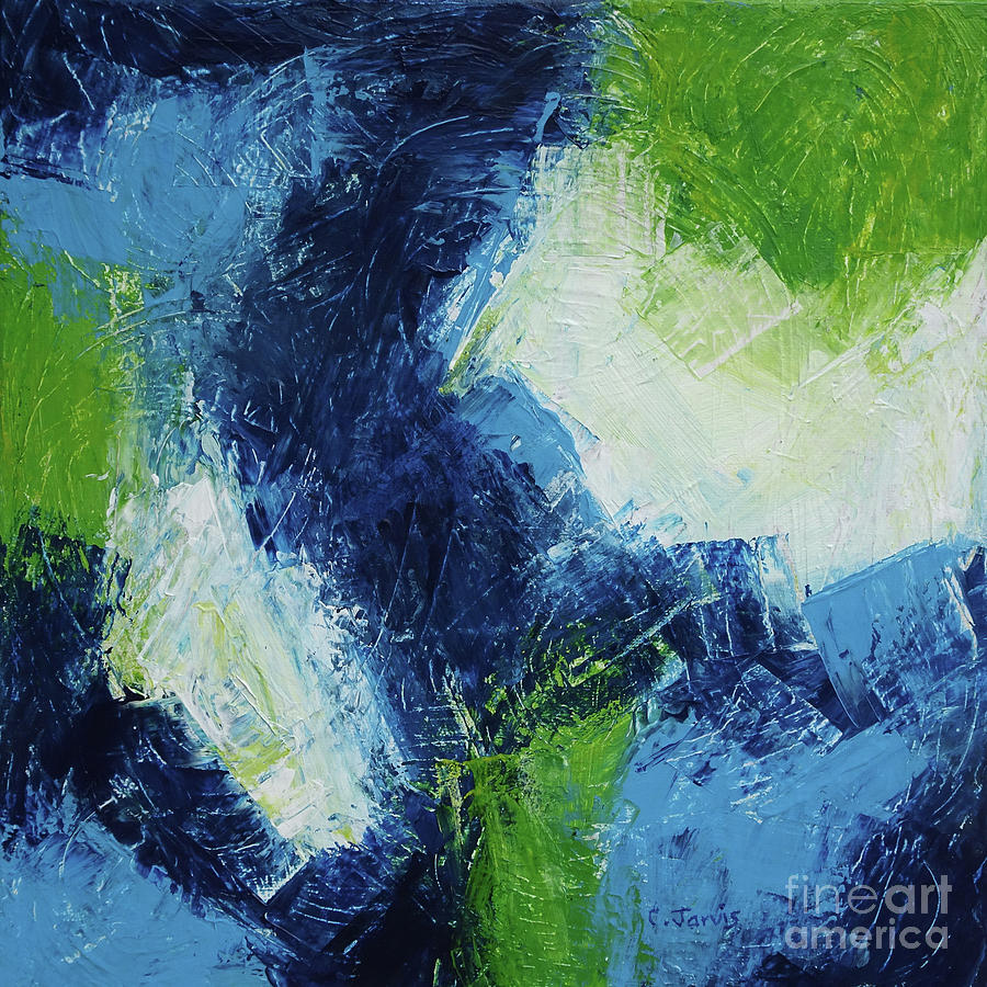 Ocean Greens and Blues by Carolyn Jarvis Ocean Greens and Blues by Carolyn Jarvis
