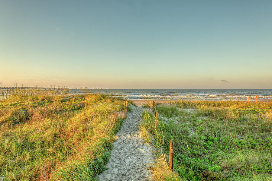 Ocean Isle Beach Sunrise Photograph by Donna Twiford