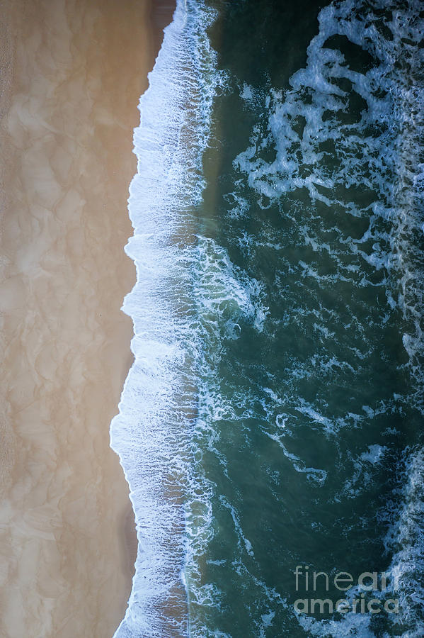 Ocean Meets Land  Photograph by Michael Ver Sprill