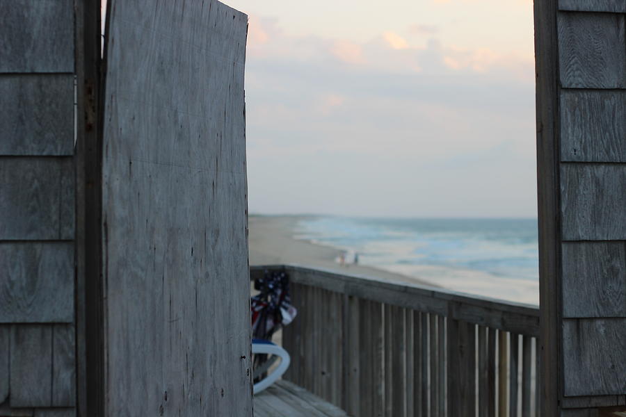 Ocean Porch View Photograph by Cathy Lindsey - Fine Art America