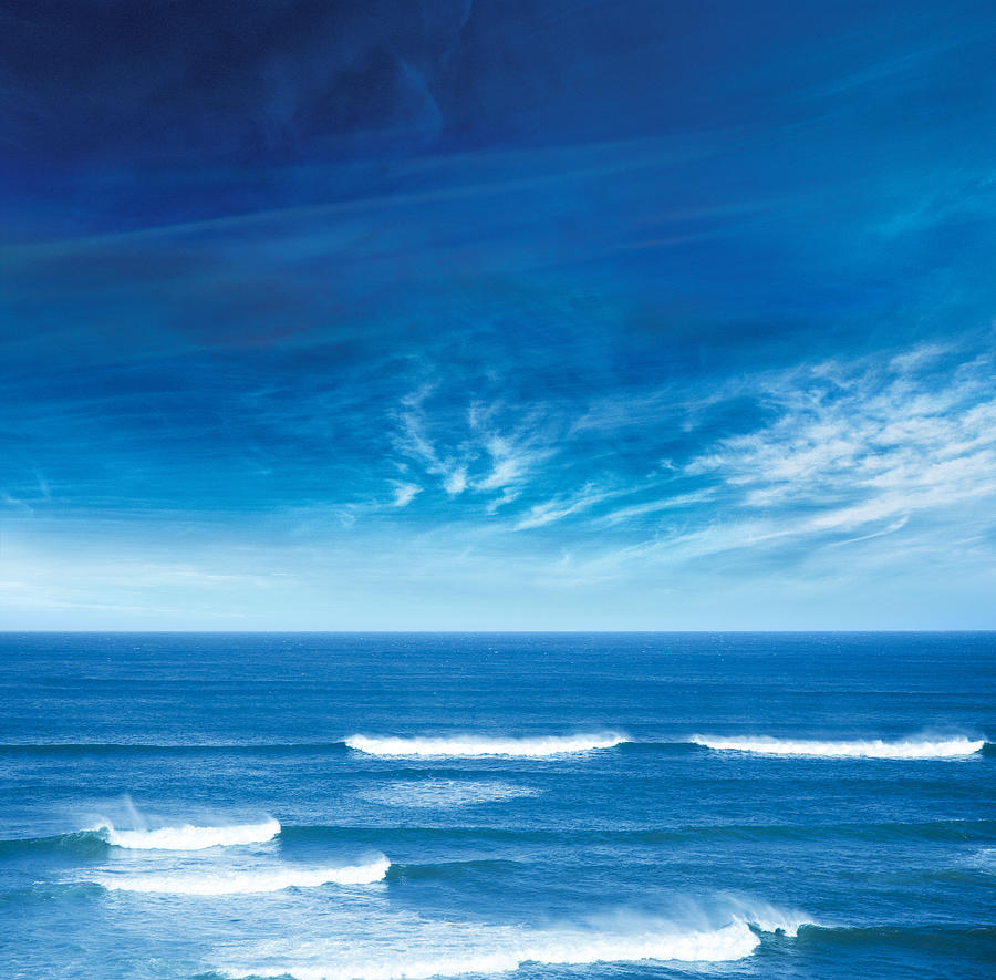 Ocean Skyline 4 Photograph by Aaron Foster