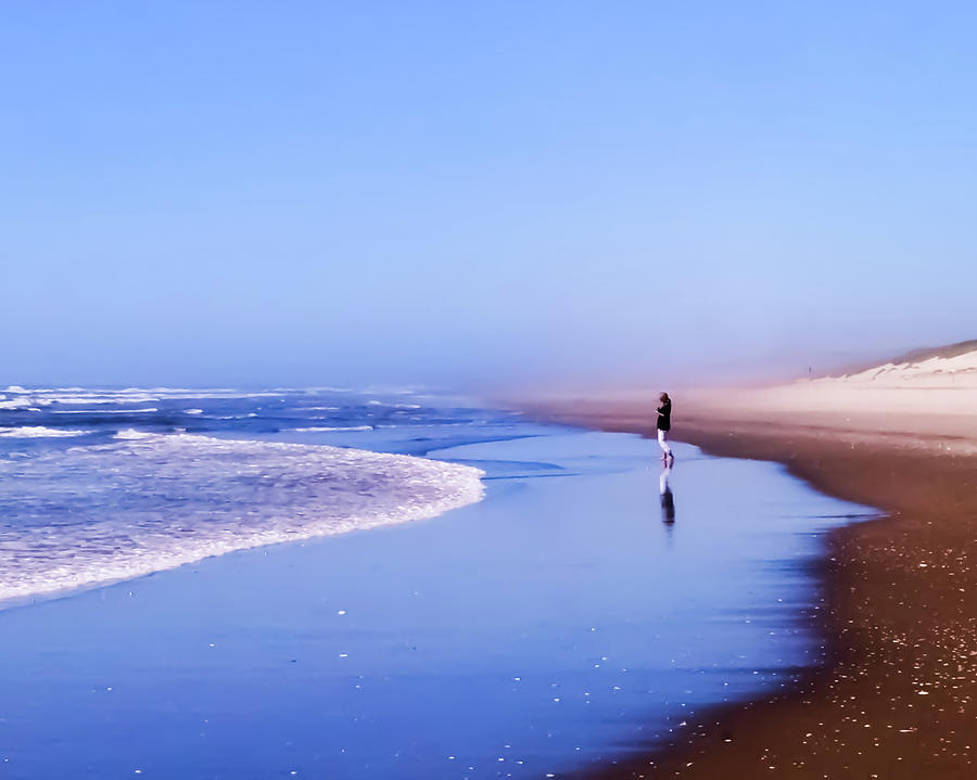 Ocean Stroll Photograph by Joe Kopp