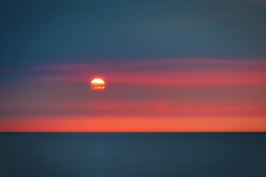 Sunset Photograph - Ocean Sunrise by Tom Mc Nemar