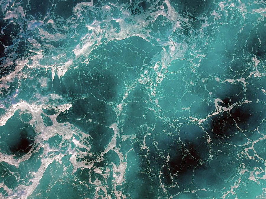 Ocean Surface Pattern Photograph by Christopher Johnson - Pixels