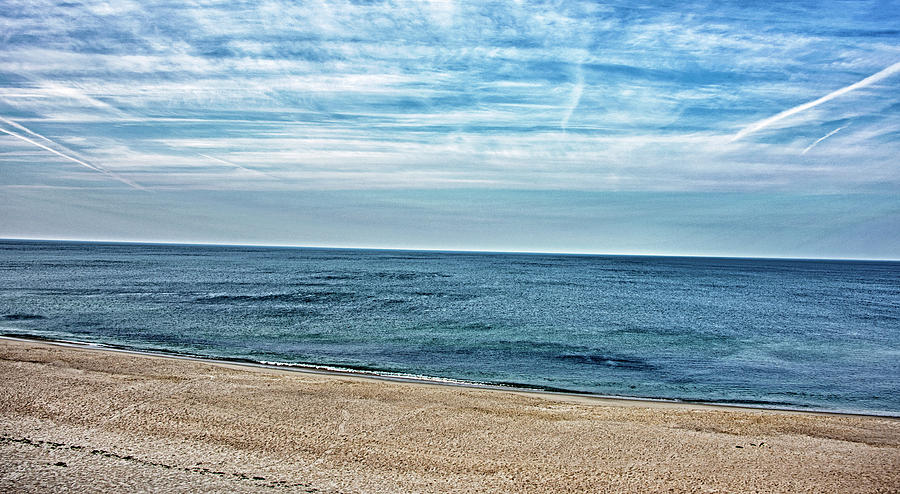 Beach Photograph - Ocean View - Cape Cod Massachusetts - White Crest Beach by Brendan Reals