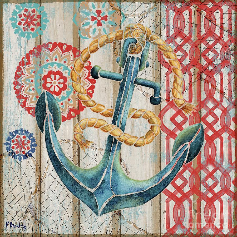Rope Painting - Oceania IV by Paul Brent