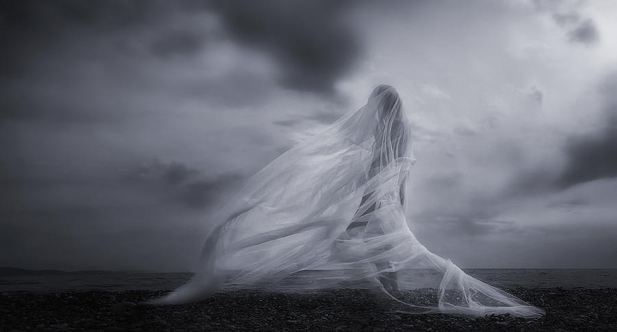 Oceans Bride Photograph by Maria Kaimaki