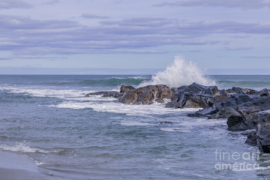 Summer Photograph - Oceans energy by Claudia M Photography