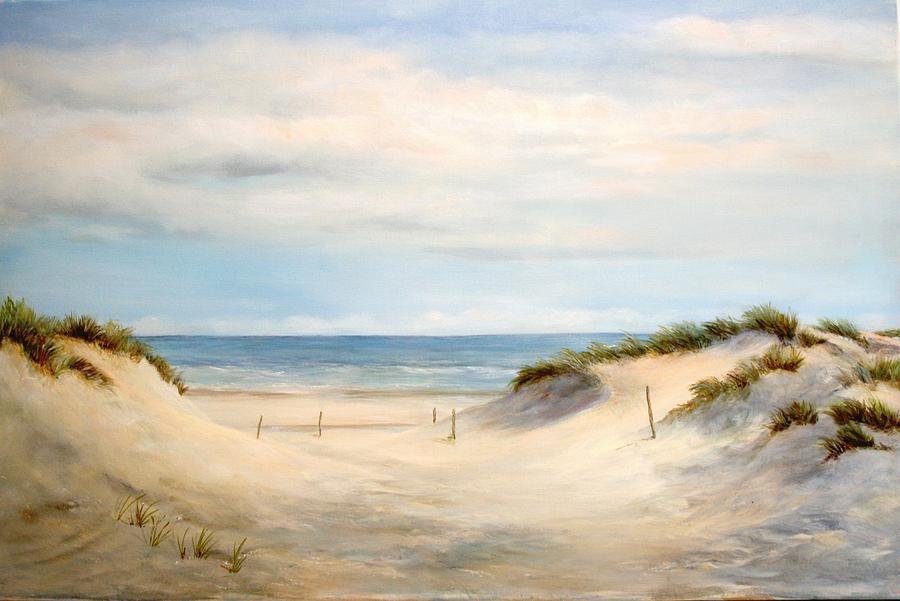 Oceanside Painting by Myrna McGrath - Fine Art America