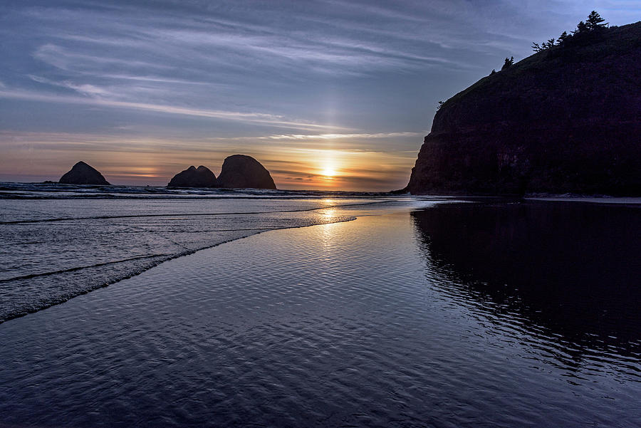 Oceanside Sunset-June 2019 by Johanna Froese Oceanside Sunset-June 2019 by Johanna Froese