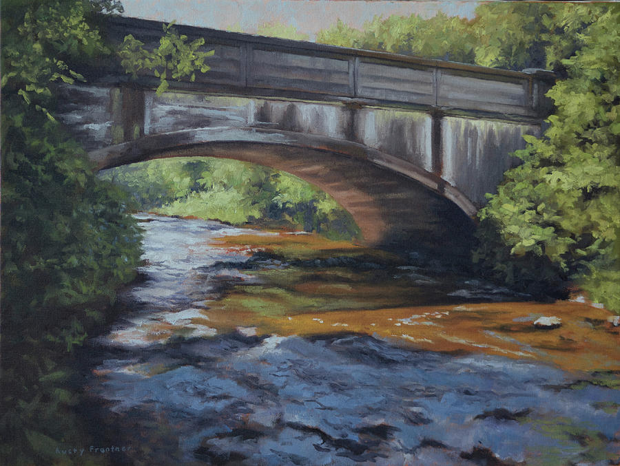 Ocqueoc Bridge Painting by Rusty Frentner - Fine Art America