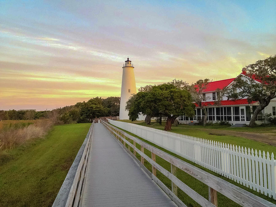 Ocracoke Lighthouse 2012-10 06 Photograph by Jim Dollar