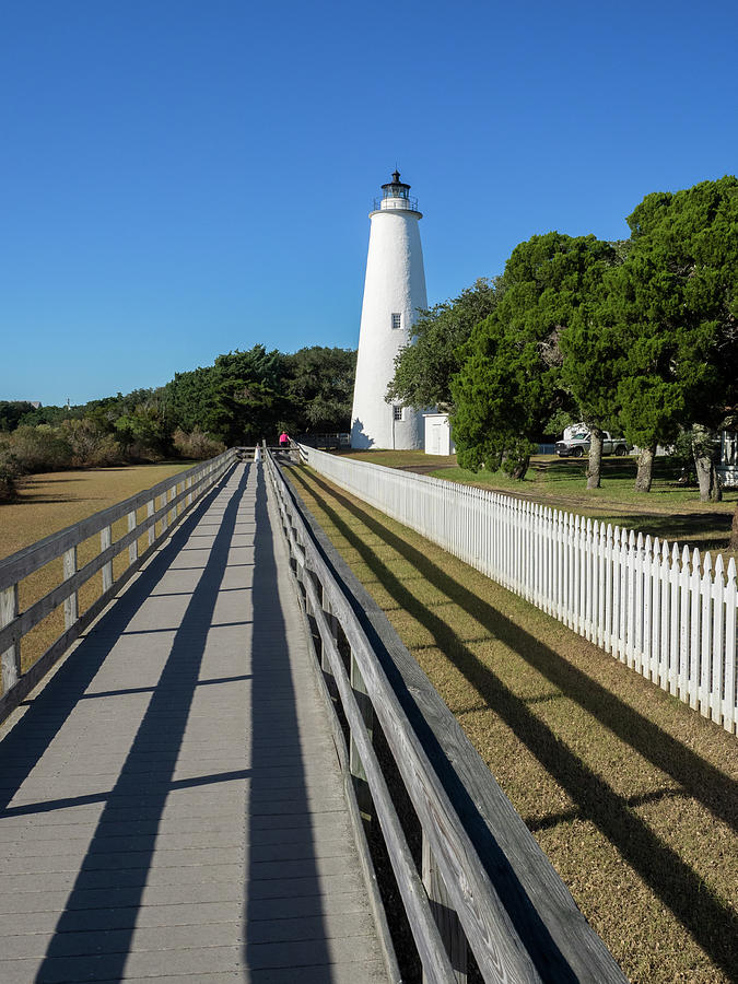 Ocracoke Lighthouse on the Outer Banks 162 Photograph by James C Richardson