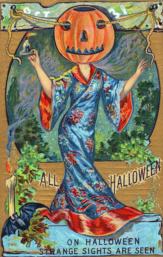 Oct 31 All Halloween Painting by Unknown