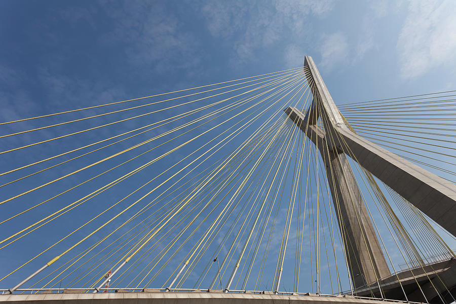 Octavio Frias De Oliveira Bridge In Sao Photograph by Brasil2