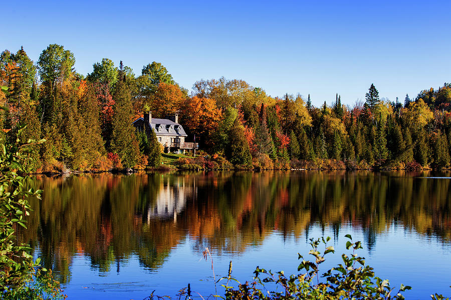 October Cottage Photograph by Mircea Costina Photography - Pixels