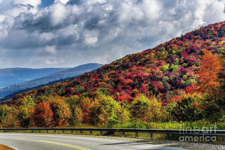 October Highland Scenic Highway Photograph by Thomas R Fletcher