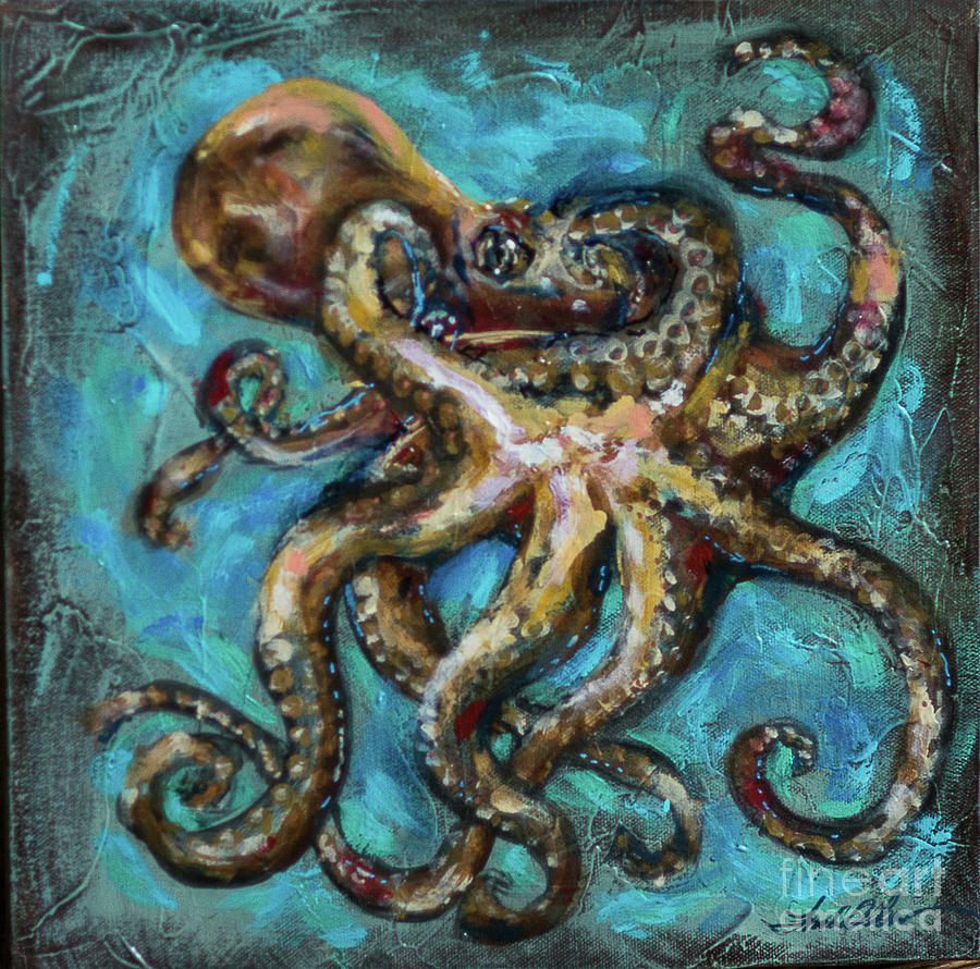 Octopus Copper by Linda Olsen Octopus Copper by Linda Olsen