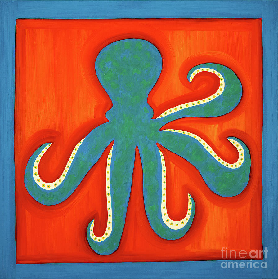 Octopus; Painting by Cristina Rodriguez