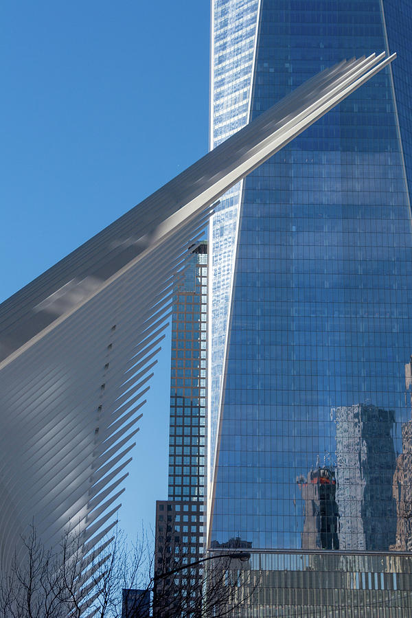 Oculus and WTC in Manhattan Photograph by Mark Hunter