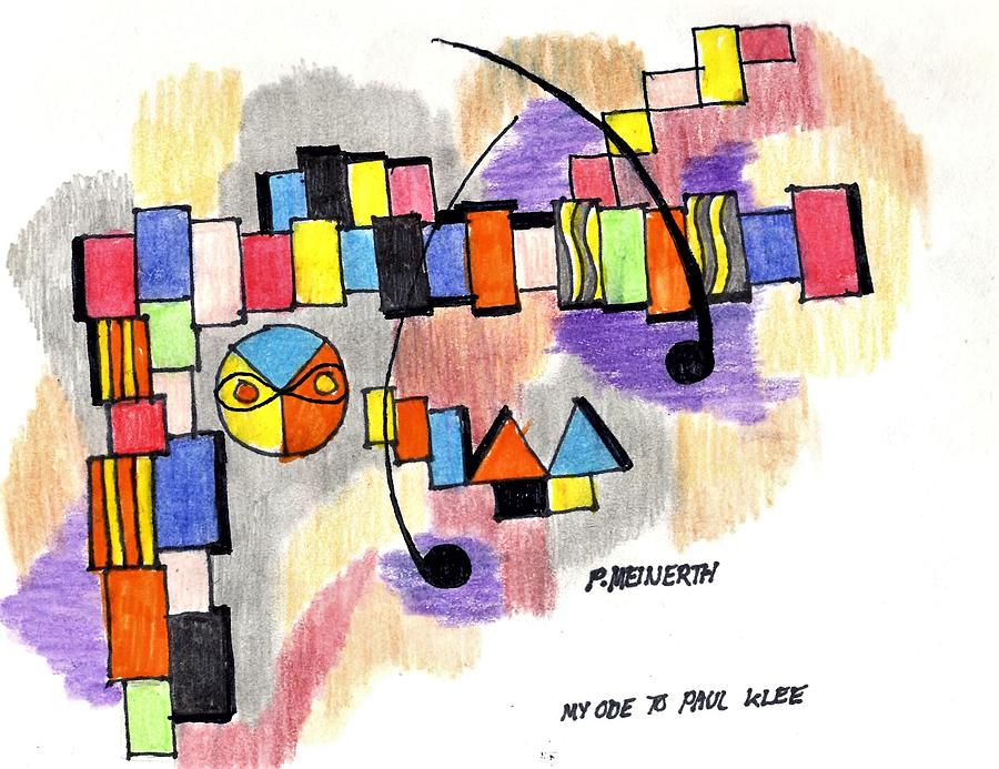 Ode To Paul Klee Drawing