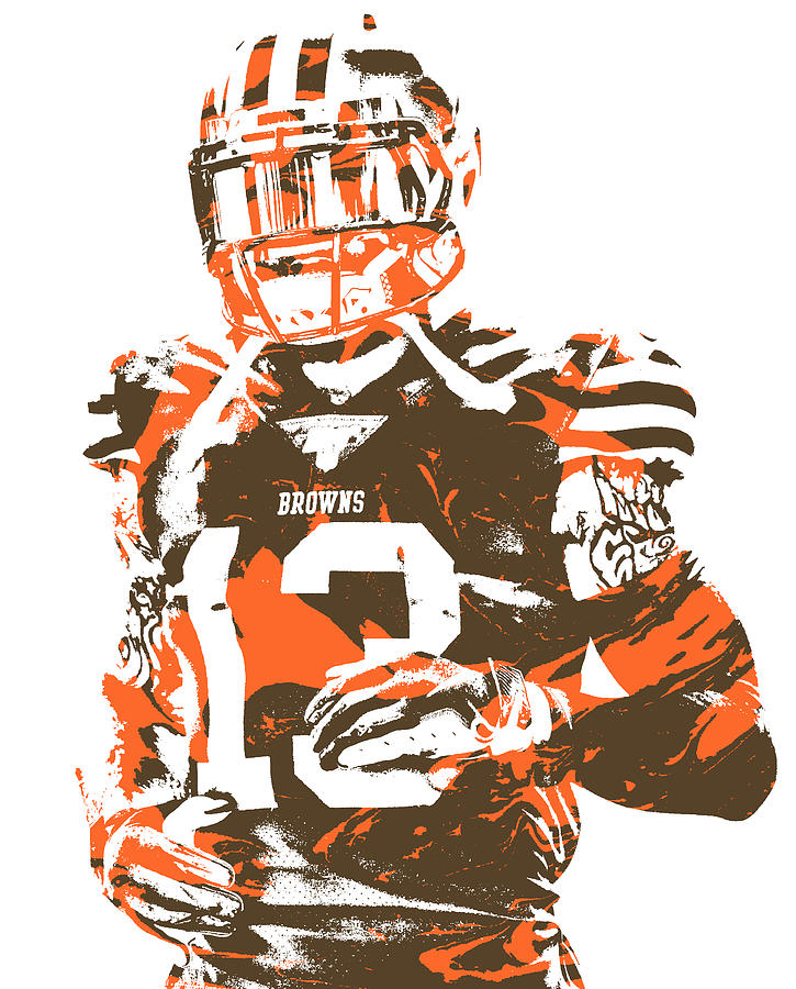 Odell Beckham Jr Poster Cleveland Browns Canvas Print 