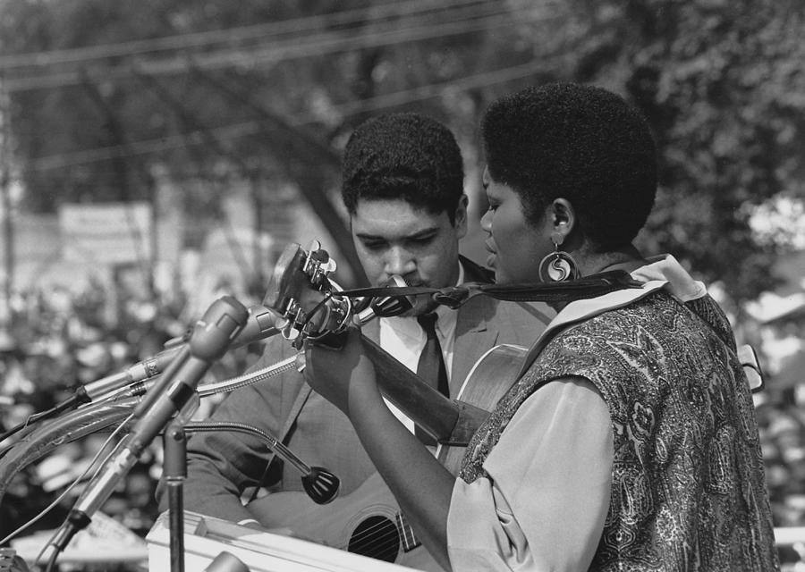 Odetta, March On Washington, 1963 Photograph by Science Source