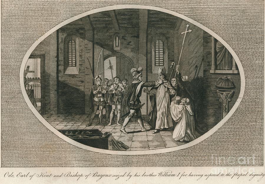 Odo Earl Of Kent And Bishop Of Bayeux Drawing by Print Collector