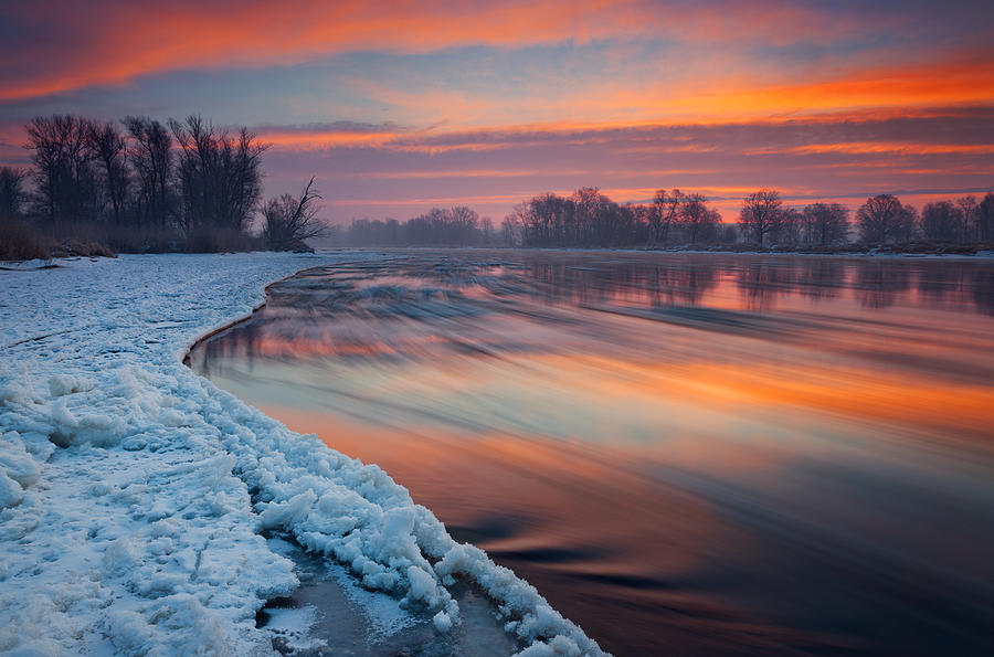 Odra River Photograph by ?ukasz Ma?kiewicz - Fine Art America