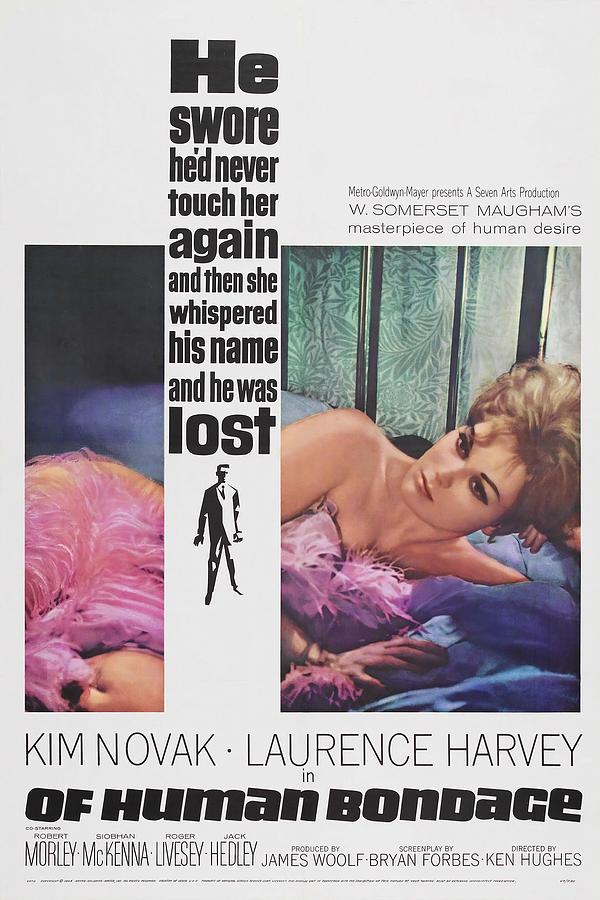 Movie Poster Photograph - Of Human Bondage -1964-. by Album