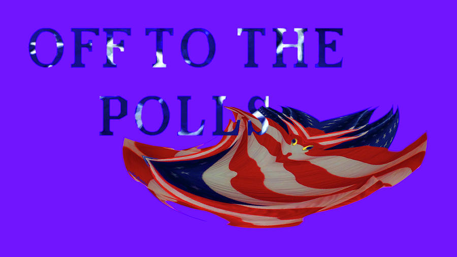 Off To The Polls Mixed Media by Mike Breau