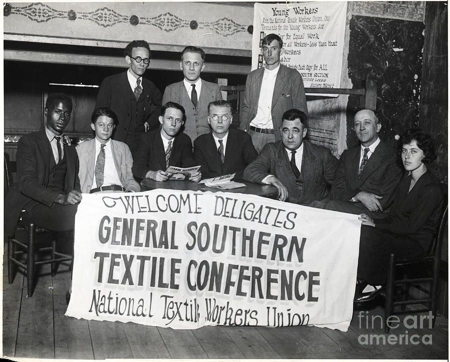 Officials At Textile Conference Photograph by Bettmann