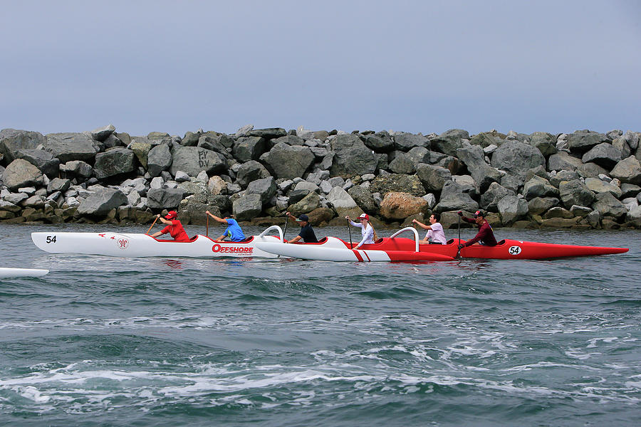 Offshore Outrigger Canoe Club Photograph by Shoal Hollingsworth
