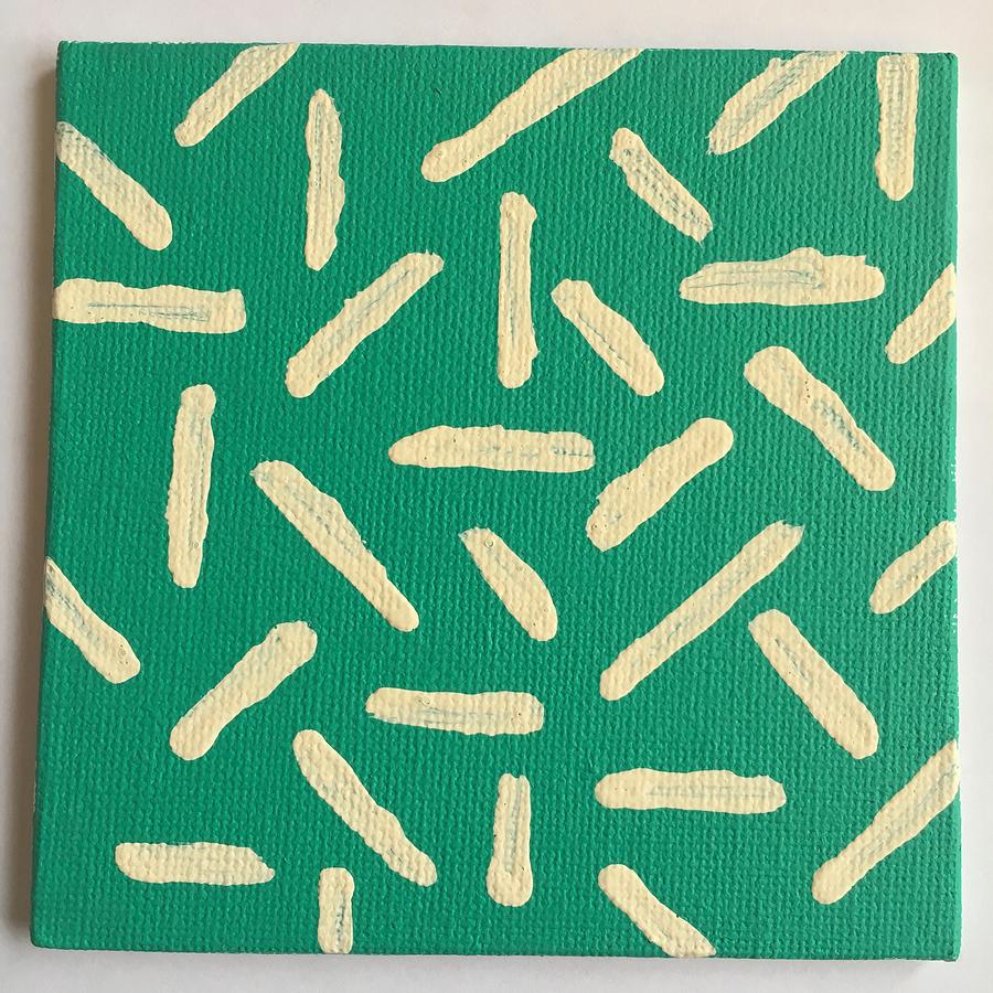 offwhite on aqua green by Thomas Olsen offwhite on aqua green by Thomas Olsen
