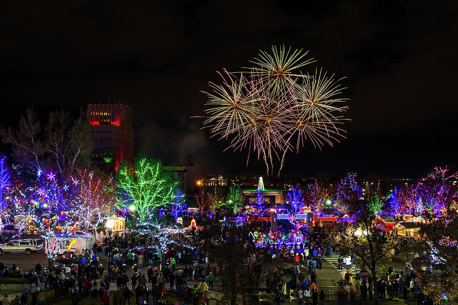 Ogden Christmas Village Opening Photograph by Gina Gardner - Fine Art ...