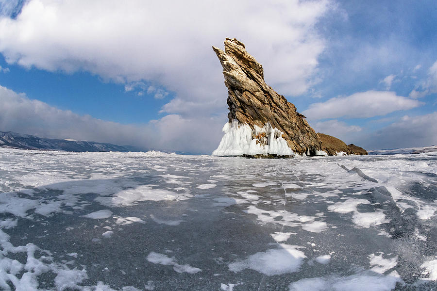 Ogoy Island, Maloye More Strait, Lake Baikal, Siberia, Russia ...